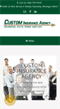 Mobile Screenshot of custominsuranceagency.com